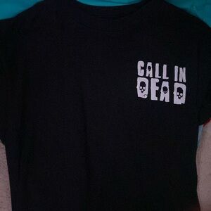 Call in Dead Large shirt